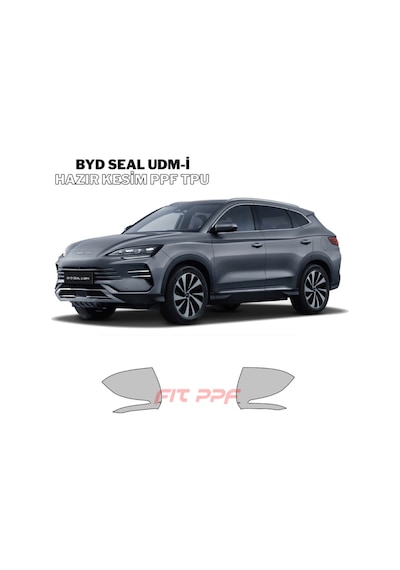 Byd Seal U Dm-i Hazır Kesim, 210 Mikron Premium Tpu Ppf Film Şeffaf Boya Koruma-aynalar
