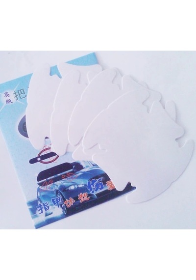 Hubrendy Cer 8 Adet Araba Kapı Kolu Koruyucu Çizilme Önleyici Şeffaf Sticker Film Koruma Seti