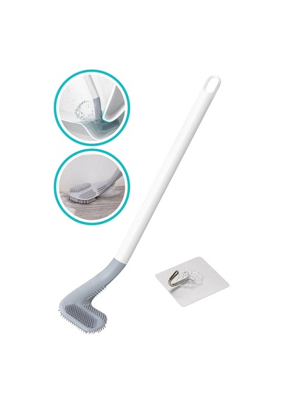 GOLF TASARIMLI SİLİKON BANYO TUVALET KLOZET TEMİZLEME FIRÇASI