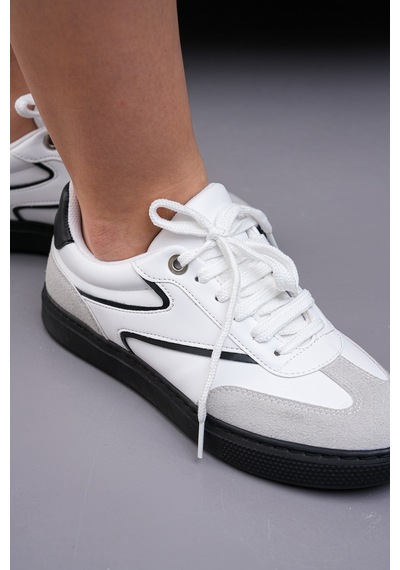 Zitan Spor Ayakkabı Sneaker Siyah Taban Beyaz