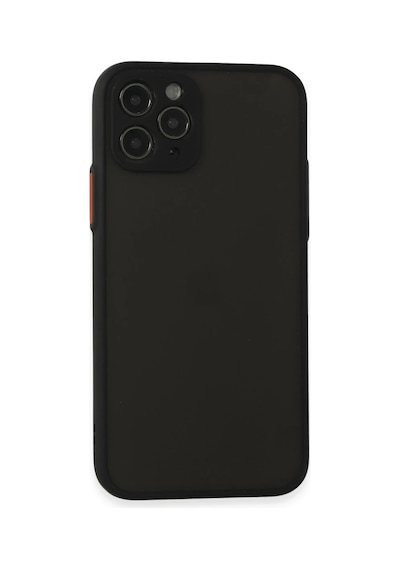 Apple Uyumlu iPhone 11 Pro Kılıf Montreal Silikon Kapak - Siyah 0.2M-Çok Renkli