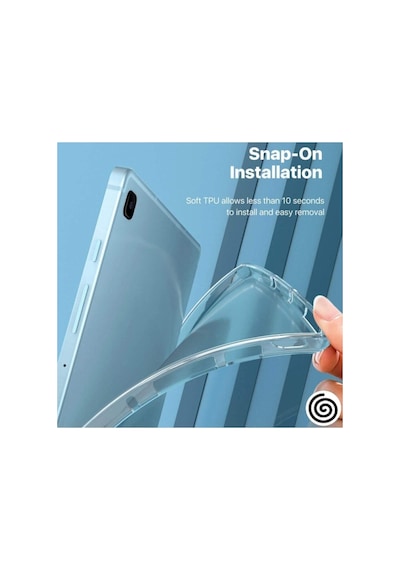 Samsung Galaxy Tab A7 10.4 Sm-t500 2020 Silikon Koruyucu Kılıf Nano Ekran Koruyucu
