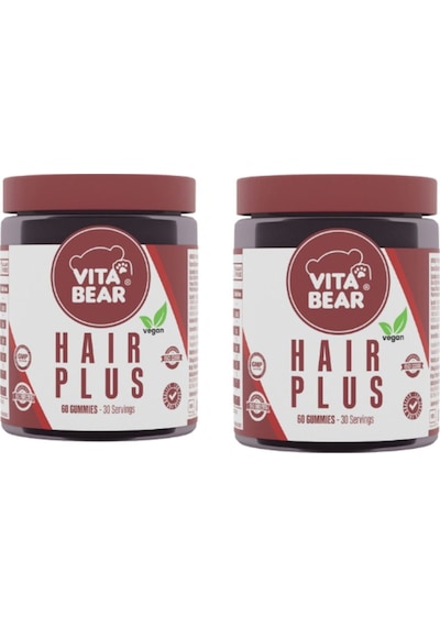 Vita Bear Hair Plus Vegan Saç Vitamini 2 Adet