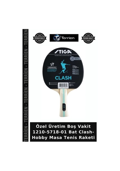 Özel Üretim Boş Vakit 1210-5718-01 Bat Clash- Hobby Masa Tenis Raketi