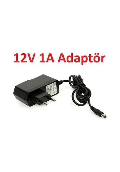 12 Volt 1Amper Adaptör