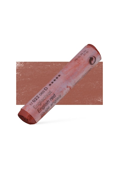 Schmincke : Artist Soft Pastel Boya : 022 D English Red