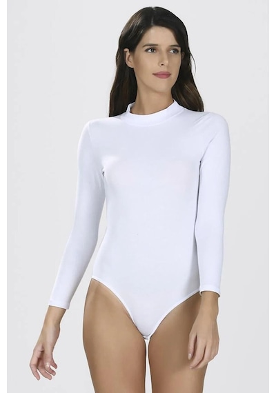 NBB 2'li Yeni Sezon Ten Uzun Kol Boğazlı Çıtçıtlı Body 001
