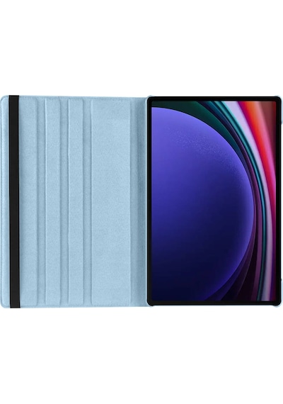 Galaxy Tab S9 Ultra Sm-x910 Uyumlu Zore Dönebilen Standlı Kılıf-pembe Koyu