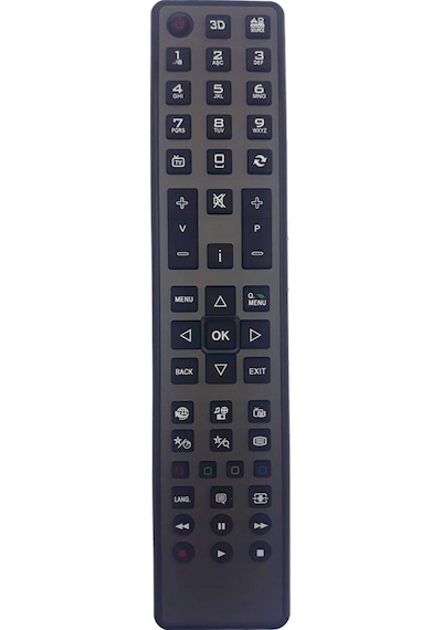 Vestel Uyumlu Smart 3D Lcd Led Tv Kumandası