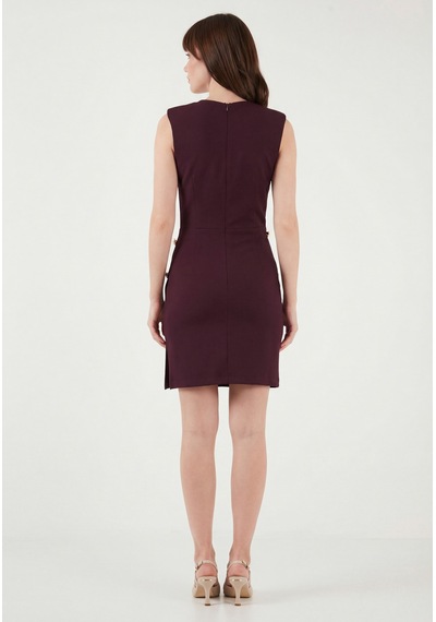 Lela Bayan Elbise 6525717 Bordo