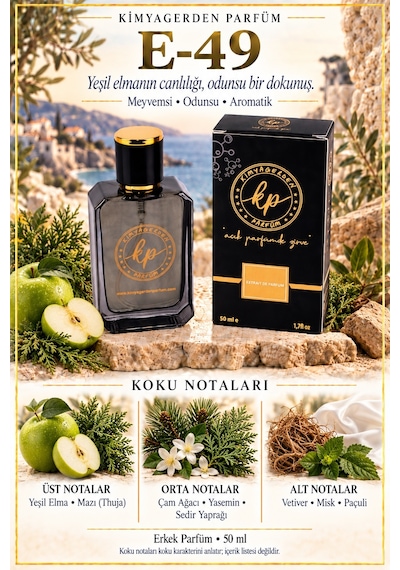 KP E-49 Erkek Parfüm EDP 50 ML