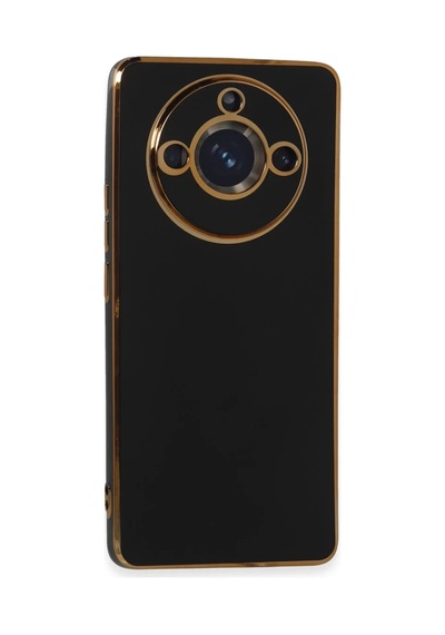 Realme 11 Pro Uyumlu Kılıf Volet Silikon - Siyah