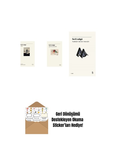 Cahil Ciltli + Görsel Yolculuklar + Hakkâri'de Bir Mevsim + Okuma Sticker'ları