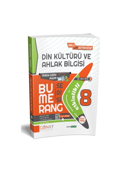 Günay 2025-2026 Müfredat 8.sınıf Bumerang Etkınlıklı Dın Kültürü