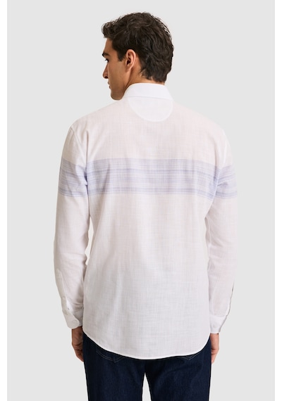 U.s. Polo Assn. Erkek Lila Gömlek Desenli 50324695-vr034