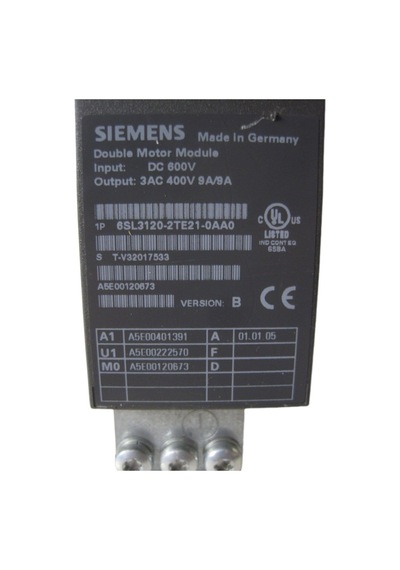 6sl3120-2te21-0aa0 Sıemens Sınamıcs Double Motor Module 2 El