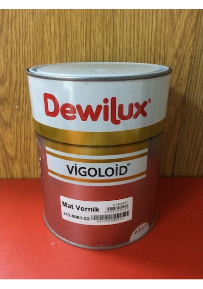 Dewilux Vigoloid Mat Vernik (2,5 Lt ) Dewilux Vigoloid Mat Vernik (2,5 Lt )