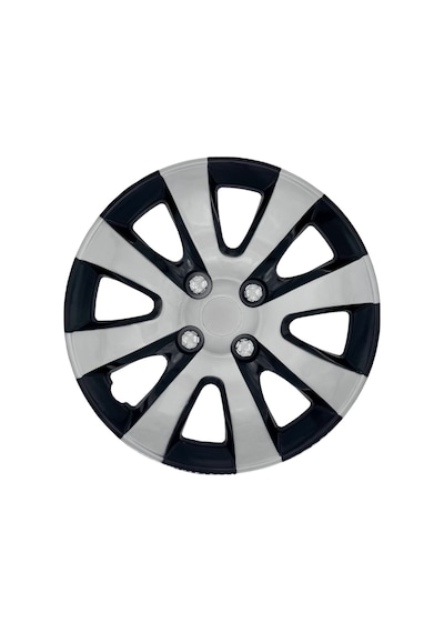 Peugeot 301 15'' İnç Jant Kapağı 4 Adet Siyah Gri C101
