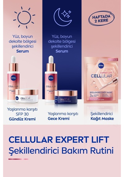 10 Dakika Kağıt Maske Hyaluron Cellular Filler Dolgunlaştırıcı 28 Gr