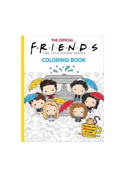 The Official Friends Coloring Book: The One With 100 Images To Color