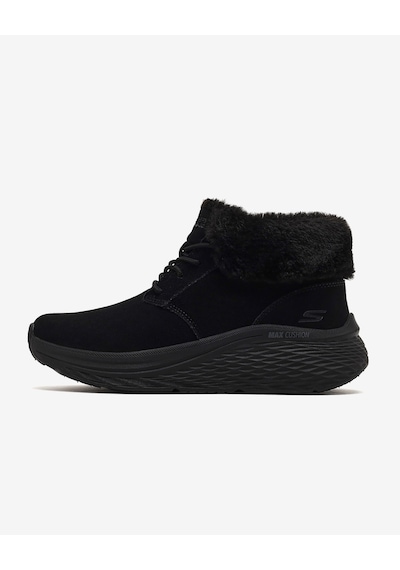 Skechers Max Cushıonıng Elıte 2.0 Boot Snow Daze Kadın Siyah Bot 144368 Bbk Siyah