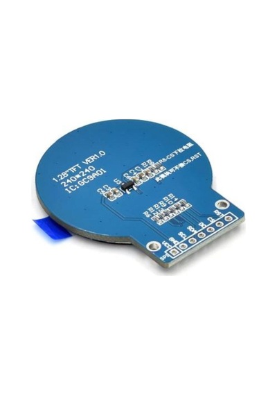 Gc9a01 1.28'' 240x240 Oled Grafik Lcd Ekran - Yuvarlak Pcb