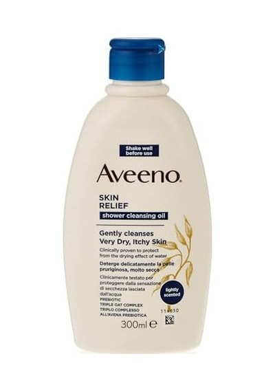 Skin Relief & Shower Oil 300ml Açık Mavi