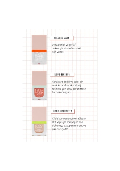 Show By Pastel Glow Up Girl Mini Makyaj Seti - Xoxo Diğer