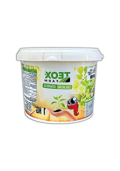 Katı Solucan Gübresi, 1 Kg Doğal Bitki Besini 0.75 LT - 2.5 LT - 12 KG