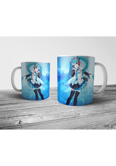 Hatsune Miku Kupa Bardak Model 1 Çok Renkli