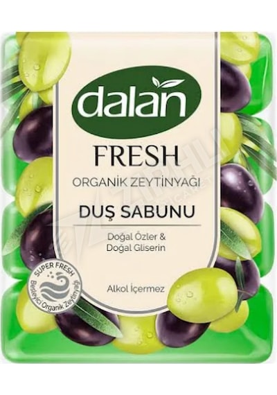 4 Adet Dalan Zeytinyağlı Duş Sabunu 600 Gr Diğer