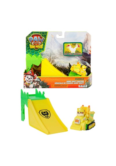 Paw Patrol The Dino Movie Jump & Shift Yarışçıları Rubble