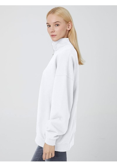 Ltb Bonoho Kadın Sweatshirt 105 Beyaz