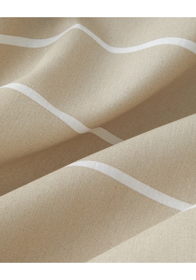 English Home Timeless Line Kolay Ütülenir Çarşaflı Çift Kişilik Nevresim Takımı 200x220 Cm Bej Bej