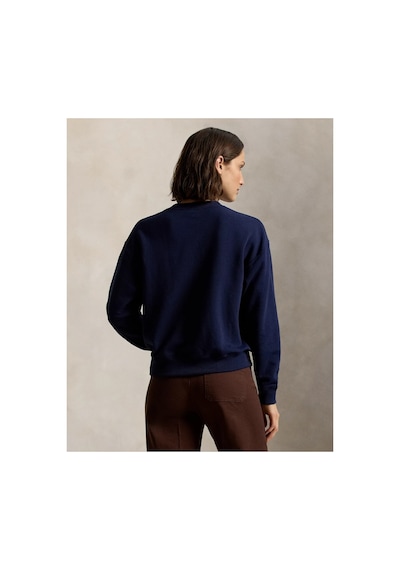 Polo Ralph Lauren Bisiklet Yaka Kadın Sweatshirt Lacivert