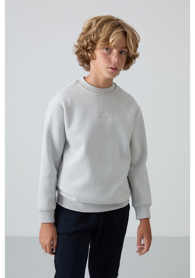 Tommylife Standart Fit 2li Paket Siyah-taş Erkek Çocuk Sweatshirt - 11232 Siyah-taş