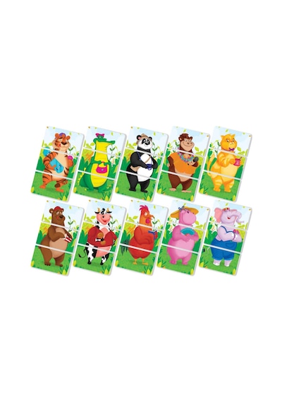 Magnet Puzzle Dikkat Geliştiren Zeka Oyunu 9786257632188