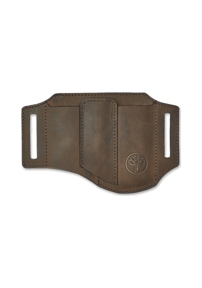 Böker Manufaktur Leather Holster Ed Three Brown Kamp Çakı Deri Kılıf Kahverengi Kahverengi