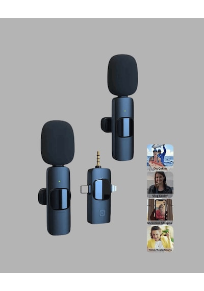 Mobil Uyumlu Mikrofon Dış Mekân İçin İdeal