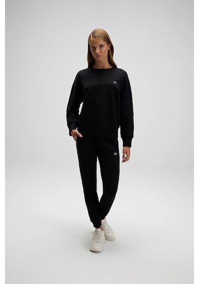 Ellesse Bayan Sweat Ef567-bk Siyah Siyah