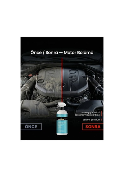 Araç Oto Motor Koruma Ve Parlatıcı Sprey 500ml Eagle