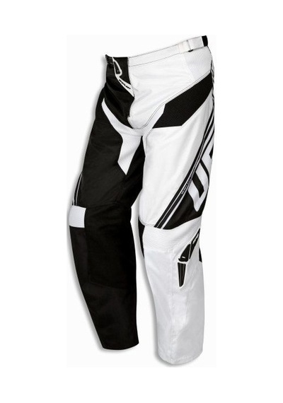 Ufo Cluster Pants K Motosiklet Pantolonu Beyaz - Siyah