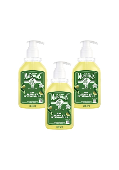 Le Petit Marseillais Zeytinyağı Sıvı Sabun 3 x 300 ML