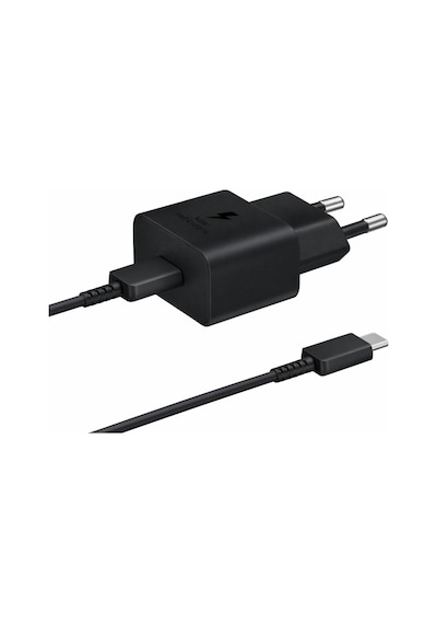 Schitec 25w Type-c Çıkışlı Hızlı Şarj Aleti Type-c To Type-c Kablolu Set Siyah Sc006 1 Metre