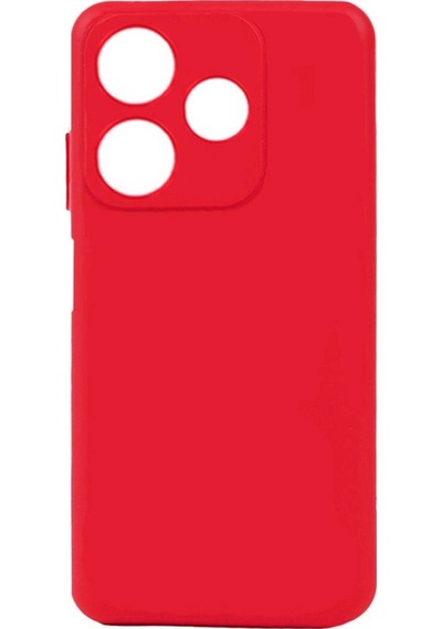 Tecno Spark 10c Kılıf Zore Biye Silikon Kırmızı