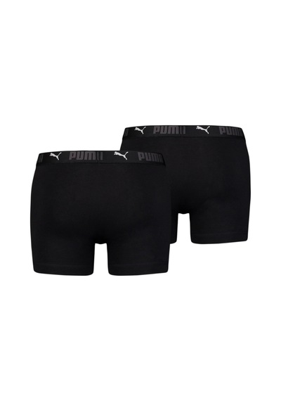 Puma Sport Erkek Pamuk Boxer 2Li Paket 935521 01 Siyah