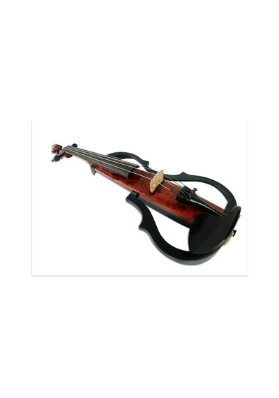 Kinglos Kng Sdds-1601 4/4 Elektro Keman Seti - Solid Body Profesyonel Modern İskelet Tasarımı, Güçlü Sinyal Çıkışı Ve Sahne Kullanımı İçin Minimize Edilmiş Gövde