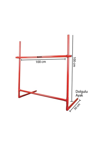 Premium Bahçe Koşu Eğitim Scx-1253 Atletizm Engeli Sc 10784 Çok Renkli