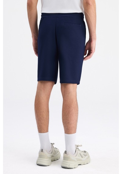 Twn Slim Fit Lacivert Düz Örme Şort 6ec136172453m 101