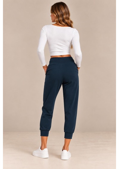 Alexandergardi Yüksek Bel Cepli Jogger Pantolon Yeşil